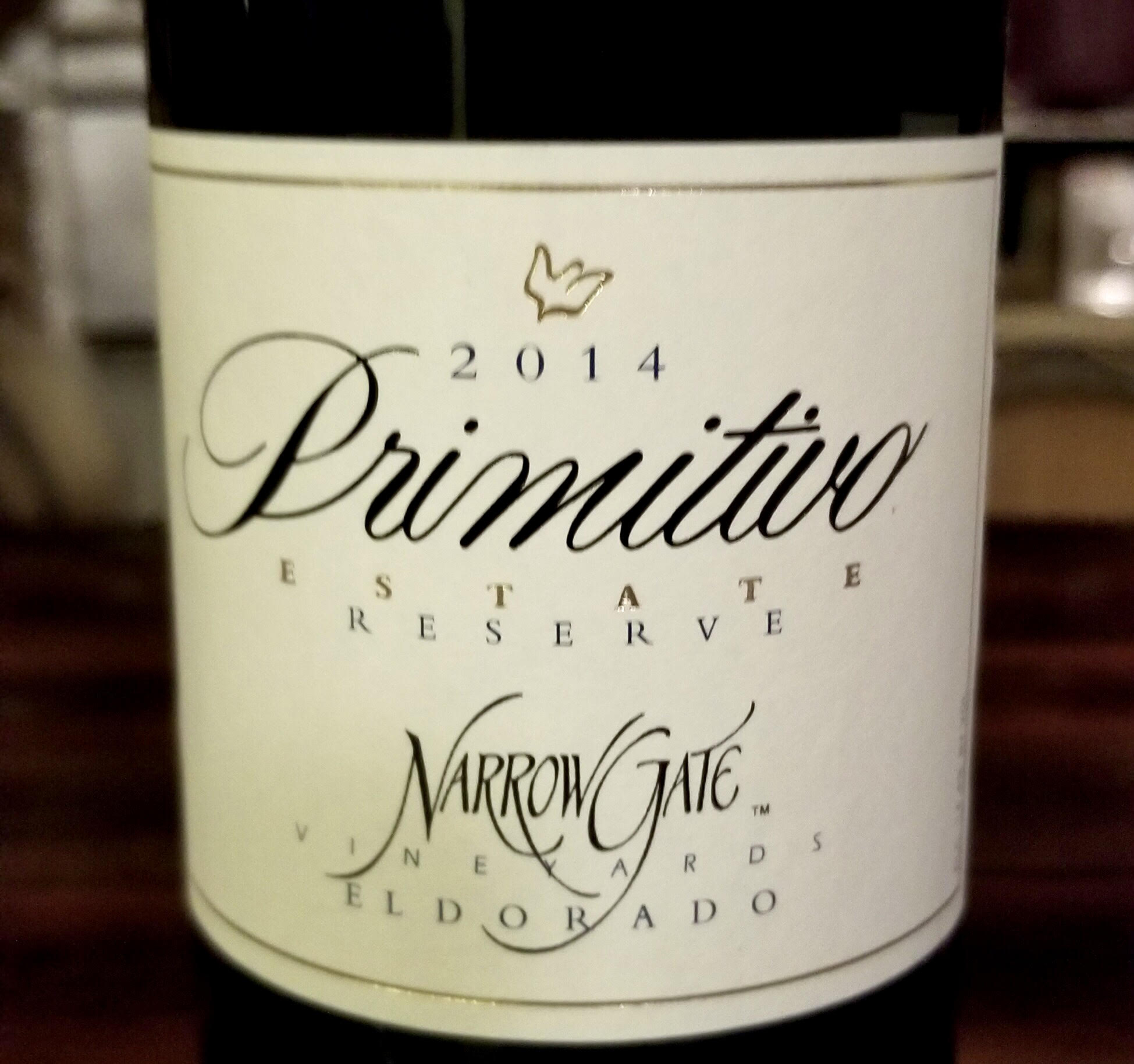 Product Image for 2014 Primitivo, Estate Library